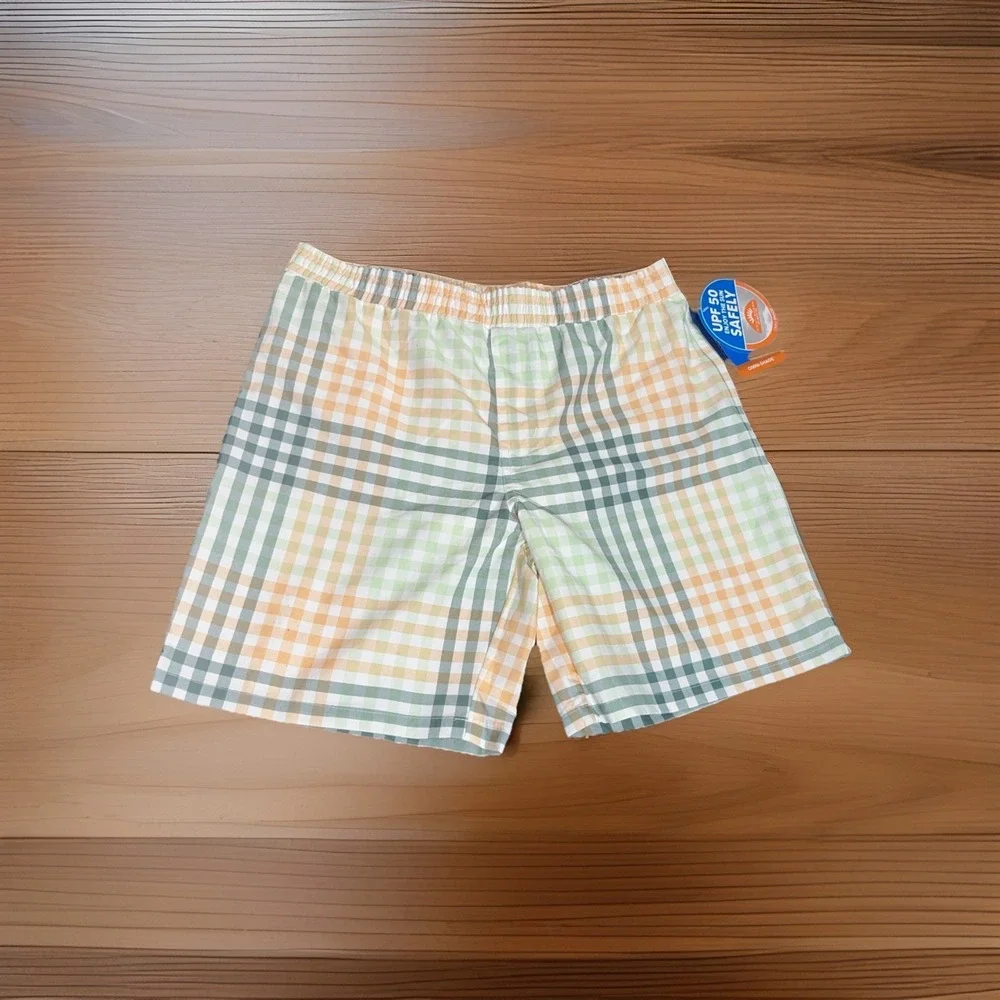 Columbia PFG Boy's Super Backcast Swim Shorts Large 14/16 Youth Green Beach NWT
